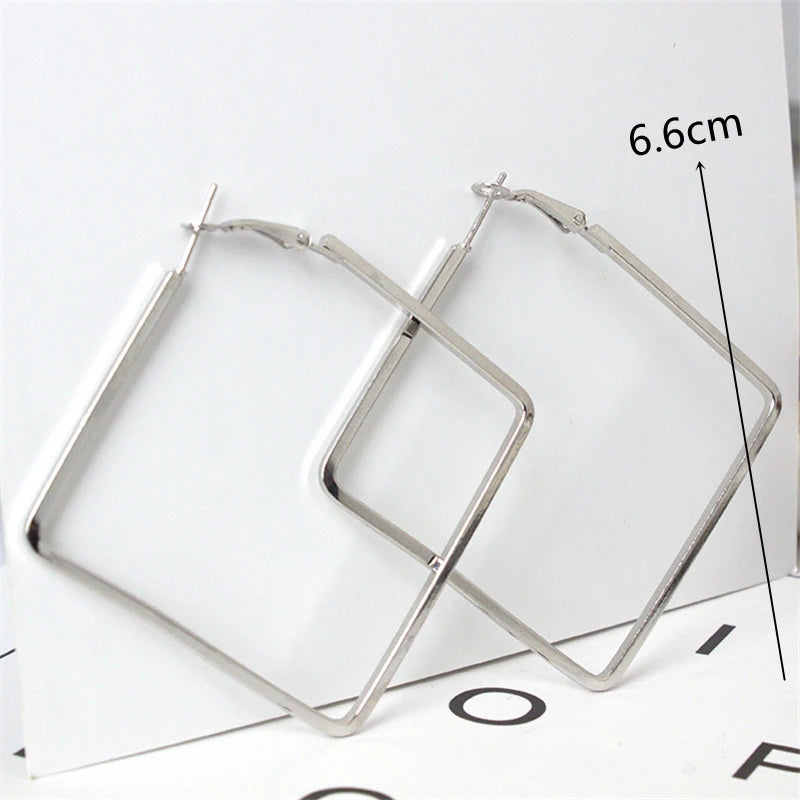 Quinn Crystal and Enamel Geometric Drop Earrings