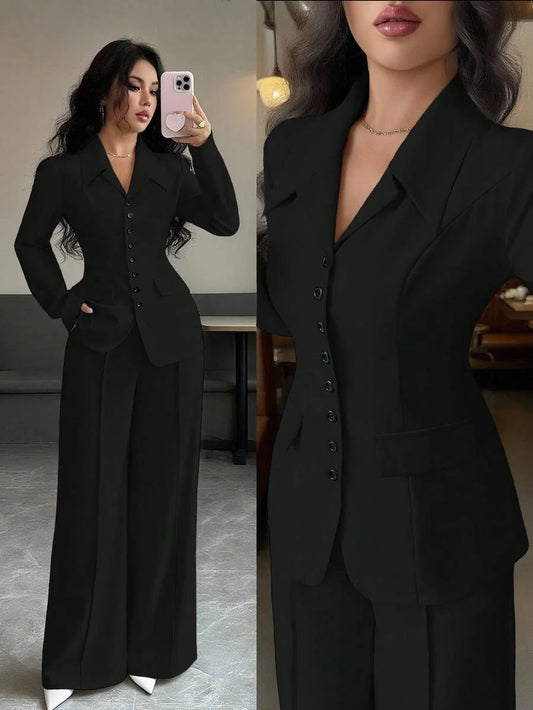 Frances Drop Shoulder Shirt and Trousers Co-ord Set