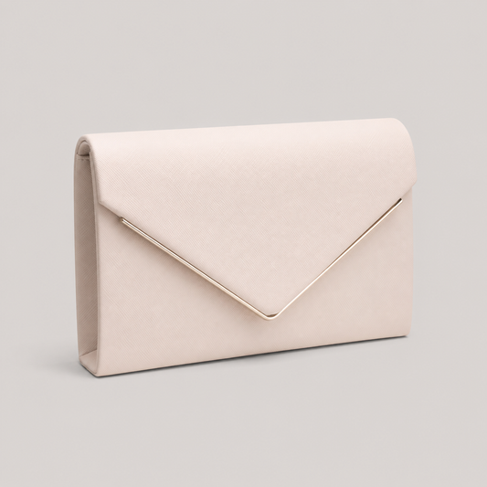 Mayfair Velvet Envelope Clutch Bag with Chain Strap