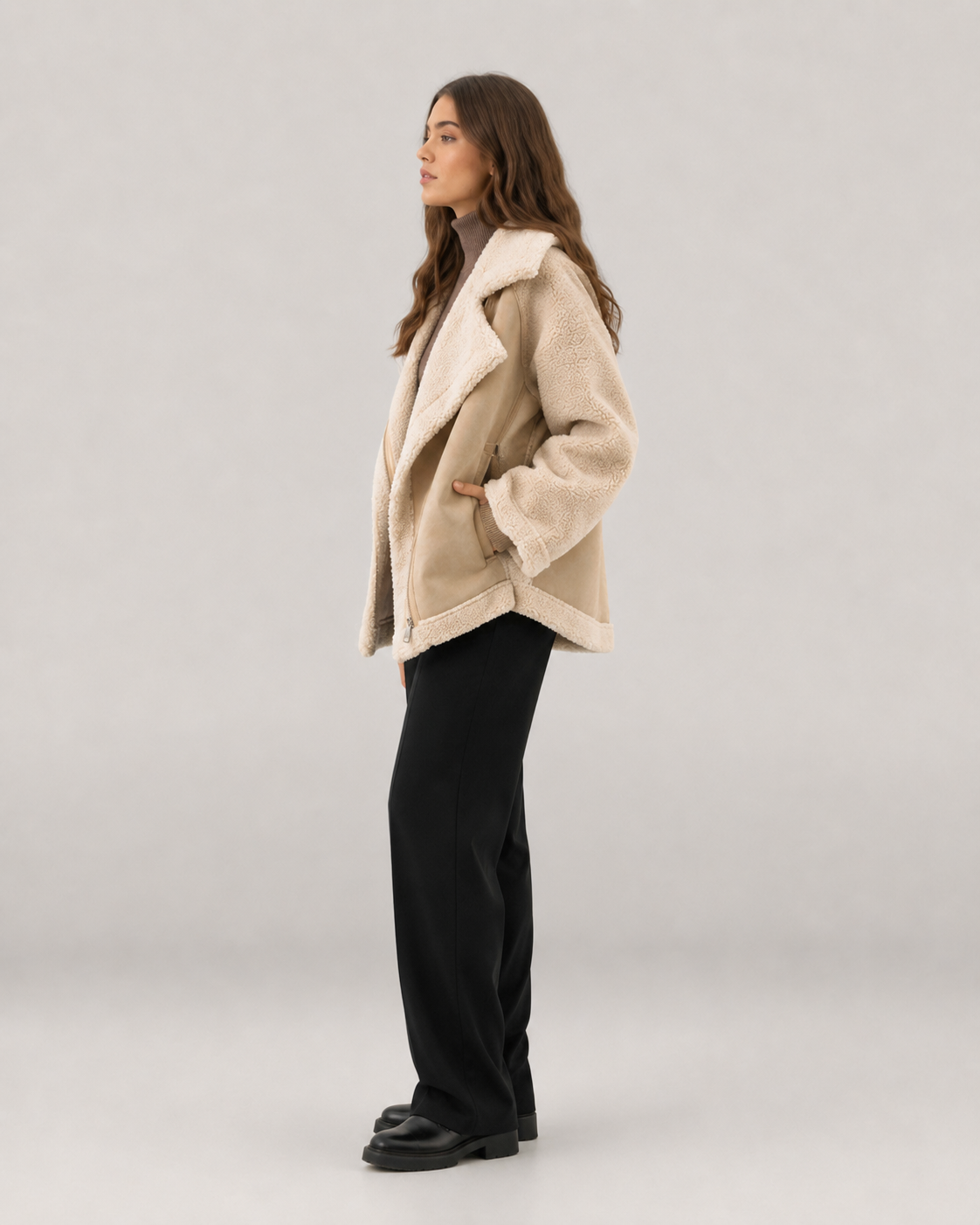 Astrid Hooded Zip Through Relaxed Windproof Jacket