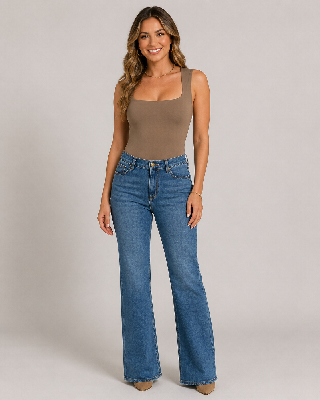Tilly Backless Slim Fit Y2K Cotton Blend Cami Top